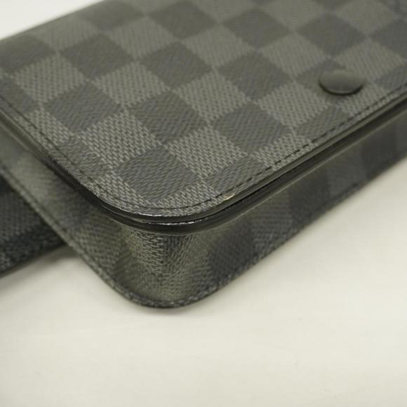 Louis Vuitton Sling Bag Belt Bag Damier Graphite Suntulle Pochette Homme M683... - Picture 8 of 13